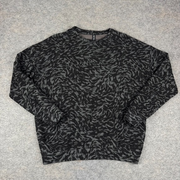 Athleta Tops - Athleta Balance Sweatshirt Animal Print Black Wmens‎ Small S